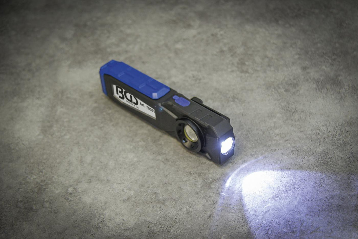 COB LED WORKSHOP LAMP WITH MAGNET AND HOOK | FOLDABLE (70051)