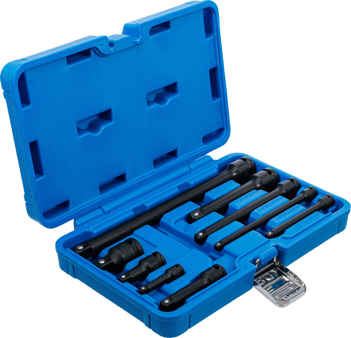 IMPACT EXTENSION BAR SET | 6.3 MM (1/4") / 10 MM (3/8") / 12.5 MM (1/2") | 9 PCS. (25145)