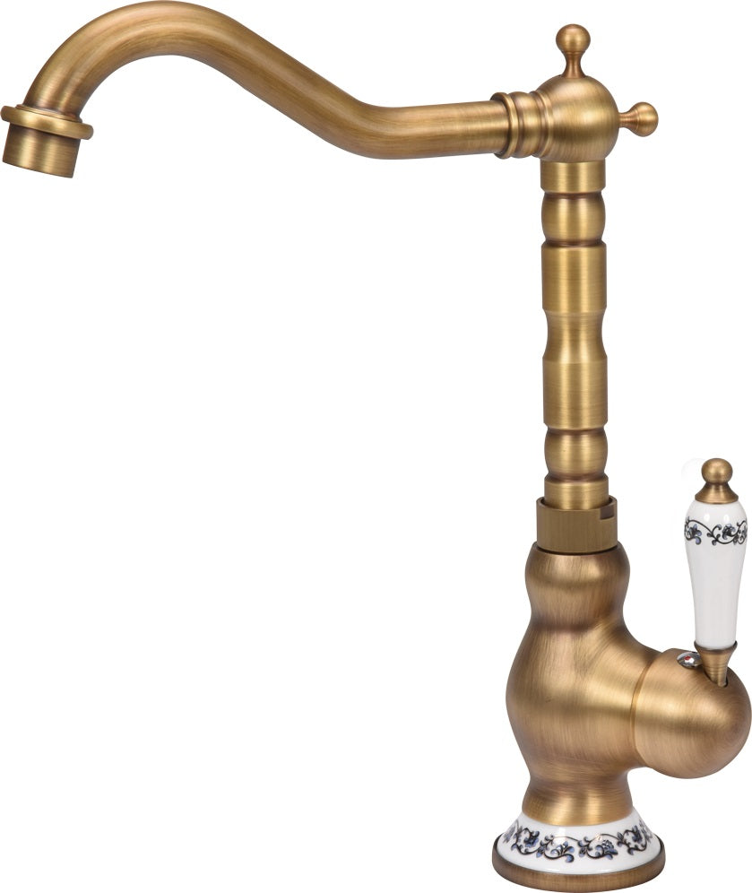 SINGLE-LEVER SINK MIXER RETRO BRONZE 4 (75833)