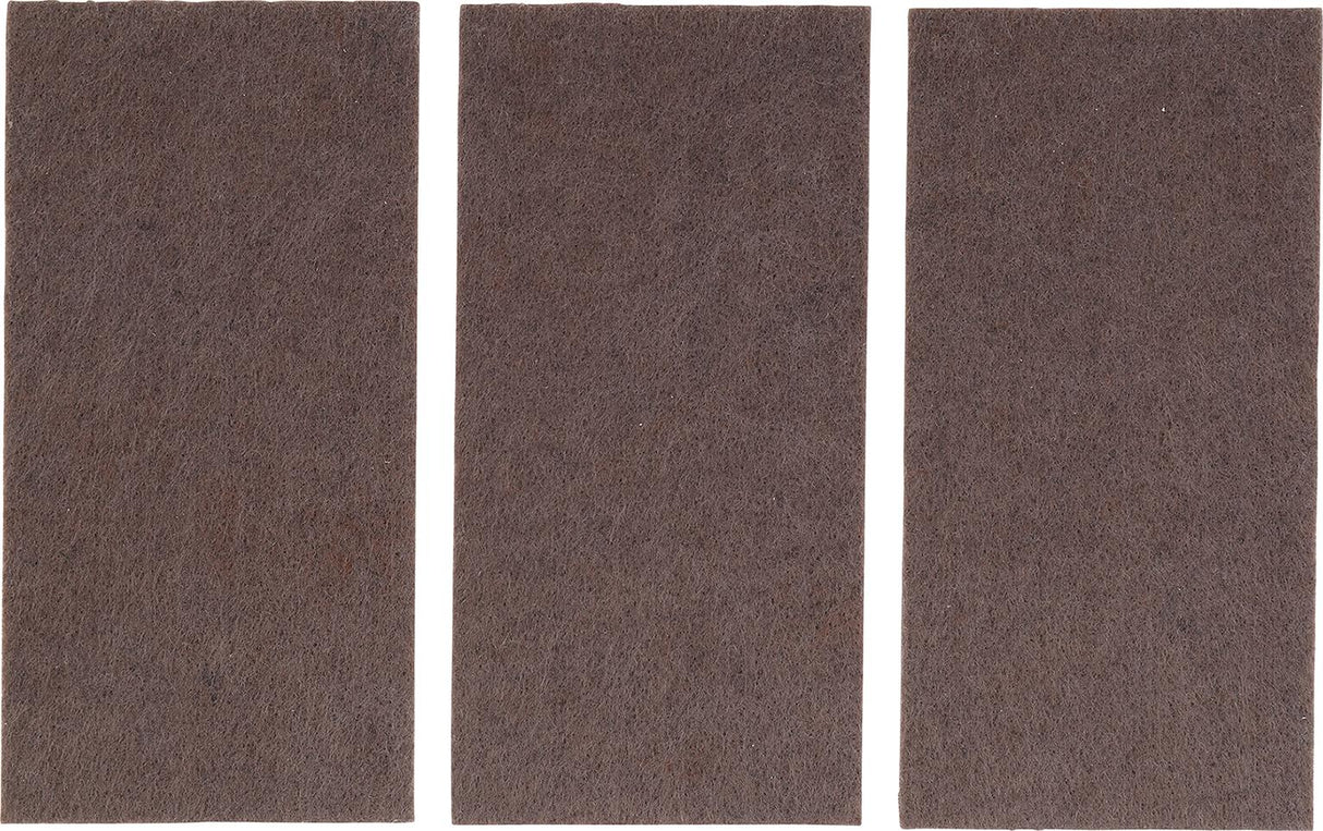 FELT PAD | MATS | BROWN | 100 X 200 MM | 3 PCS. (80713)