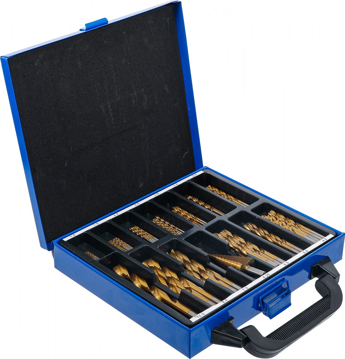 TWIST & STEP DRILL SET | HSS | TITANIUM NITRATED | 1 - 10 MM | 119 PCS. (2009)