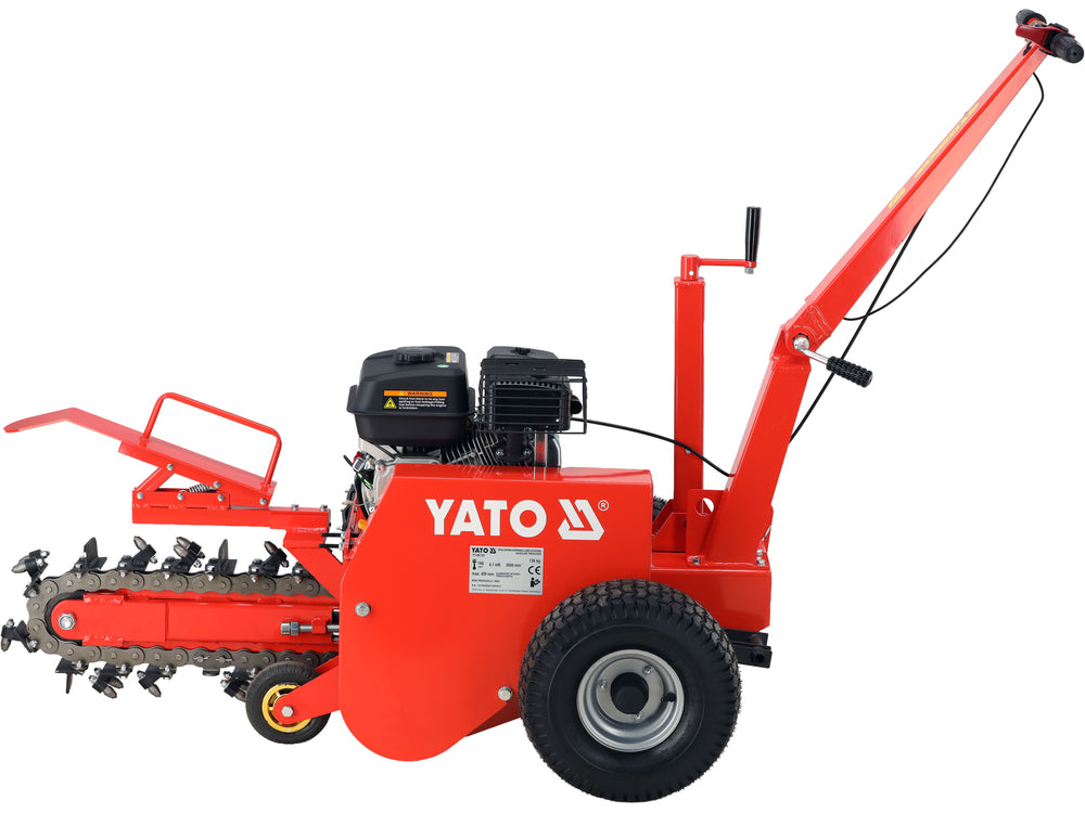 GASOLINE TRENCHER 196CM3 450MM (YT-86139)