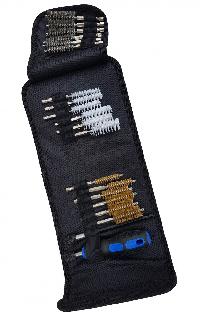 ROUND BRUSH SET FOR PIPE CLEANING | 20 PCS. (SK379)