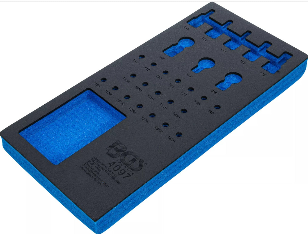 TOOL TRAY 1/3, EMPTY | FOR BGS 4097 (4097-1)