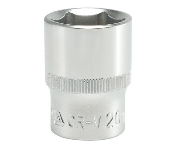 SOCKET 20MM 1/2" 6PT CV REGULAR (YT-1213)