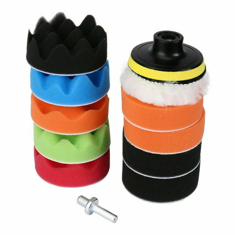POLISHING PAD SET | Ø 125 MM | 12 PCS. (BK1004)