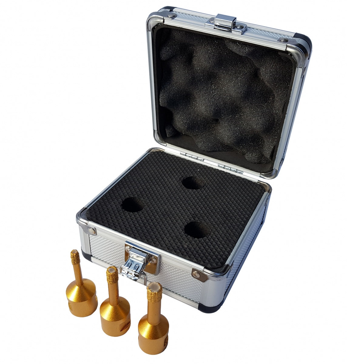 DIAMOND CORE BIT SET | FOR ANGLE GRINDER | 6/8/10 MM | M14 THREAD | 3 PCS. (DC03)
