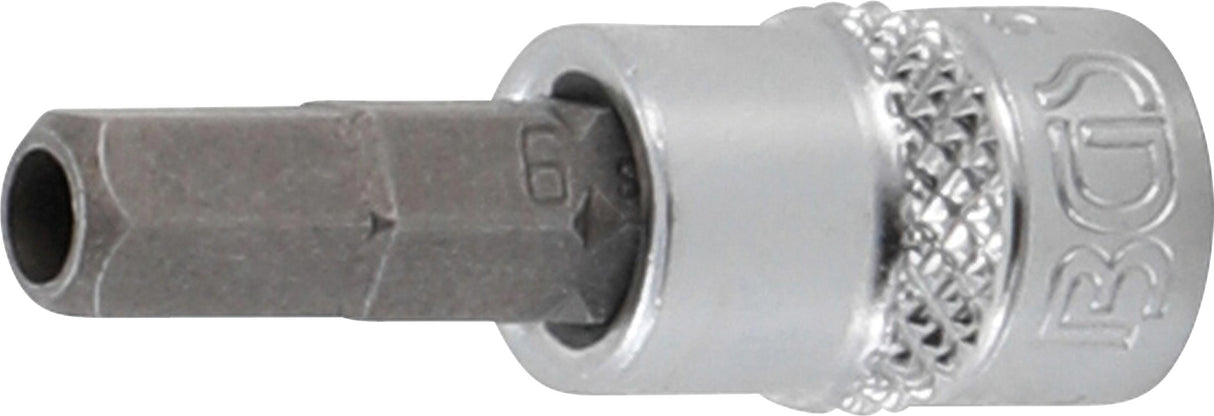 BIT SOCKET | 6.3 MM (1/4") DRIVE | INTERNAL HEXAGON TAMPERPROOF 6 MM (5156-6)