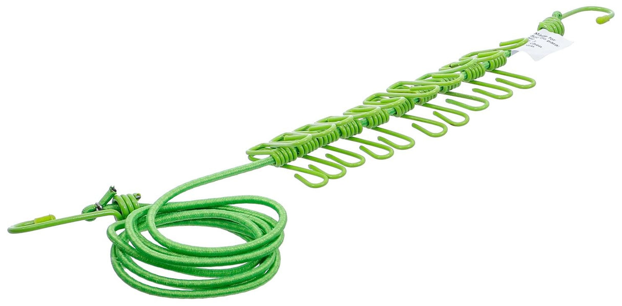 WASHING LINE | FLEXIBLE | 1.9–2.4 M | WITH 10 PEGS (85535)