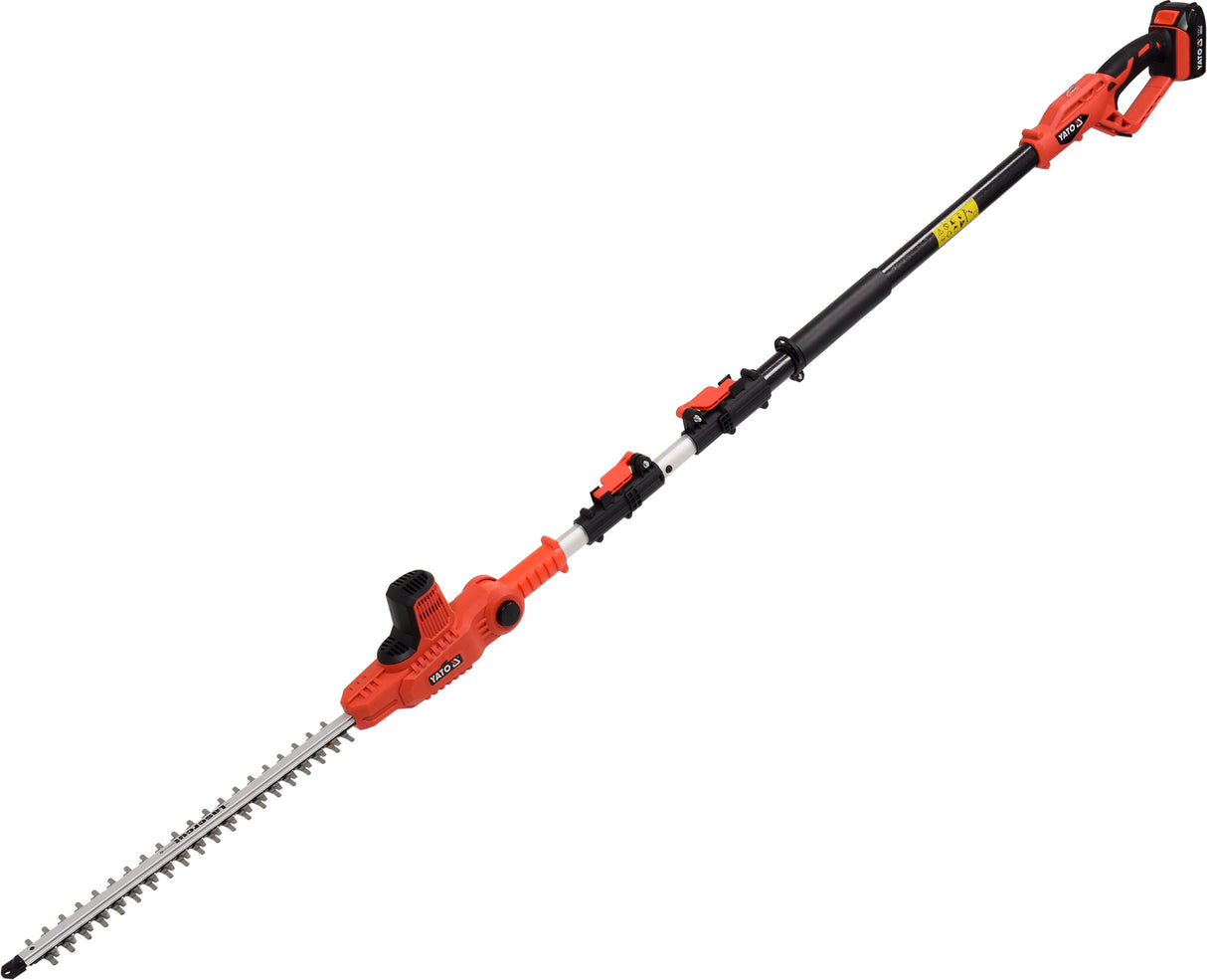 HEDGE TRIMMER 18V TELESCOPIC - 2AH (YT-82834)