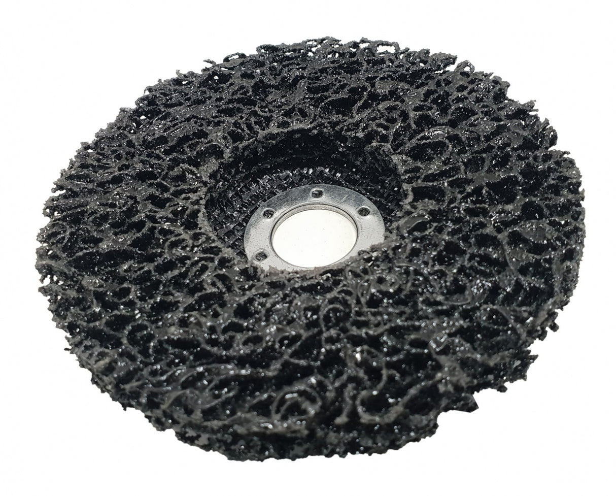 GRINDING DISC FOR METAL WITH ABRASIVE MATERIAL | BLACK | 125X22.2 MM (FT00055)