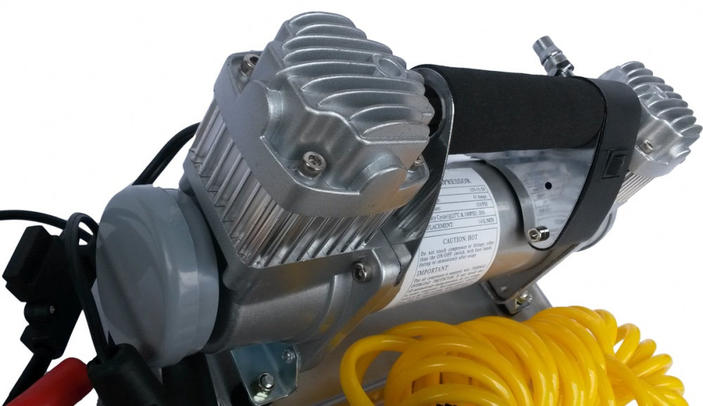 AIR COMPRESSOR | 2X40 MM CYLINDERS | DC12V | 150PSI 150L/MIN (BST1015)