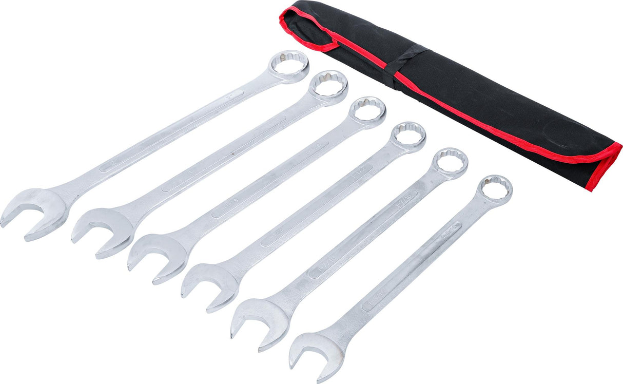 COMBINATION SPANNER SET | XXL | INCH SIZES | 1.5/16" - 2" | 6 PCS. (71026)