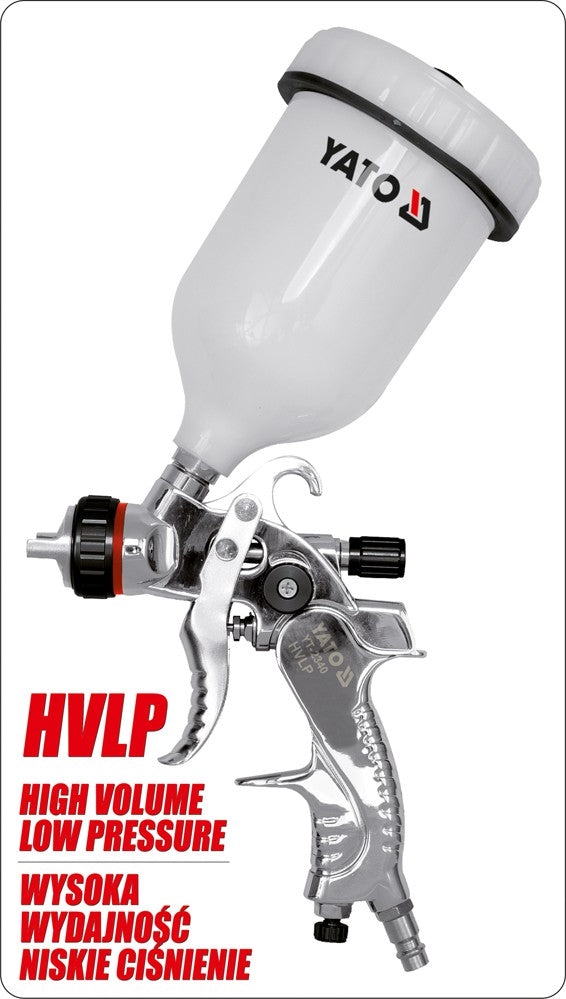 SPRAY GUN HVLP TANK 600ML 1.4MM (YT-2340)