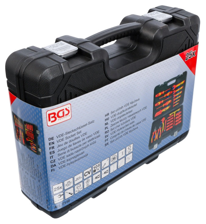 VDE TOOL SET | 10 MM (3/8") | 25 PCS. (7136)