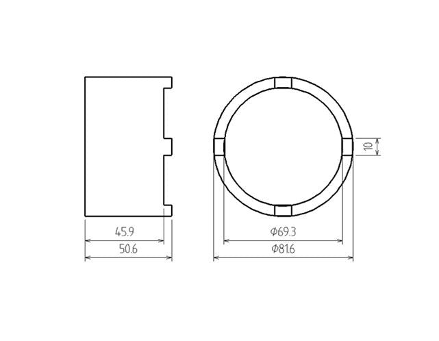 COUNTER HOLDING WRENCH | FOR CRANKSHAFT BELT PULLEY | FOR VW, SEAT 1.6 L (66701)