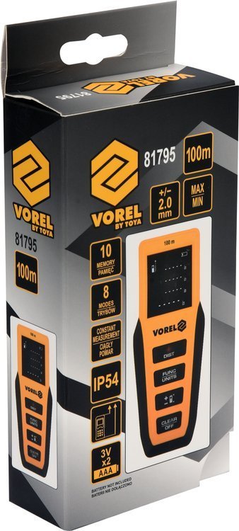 LASER DISTANCE METER 100 M (81795)