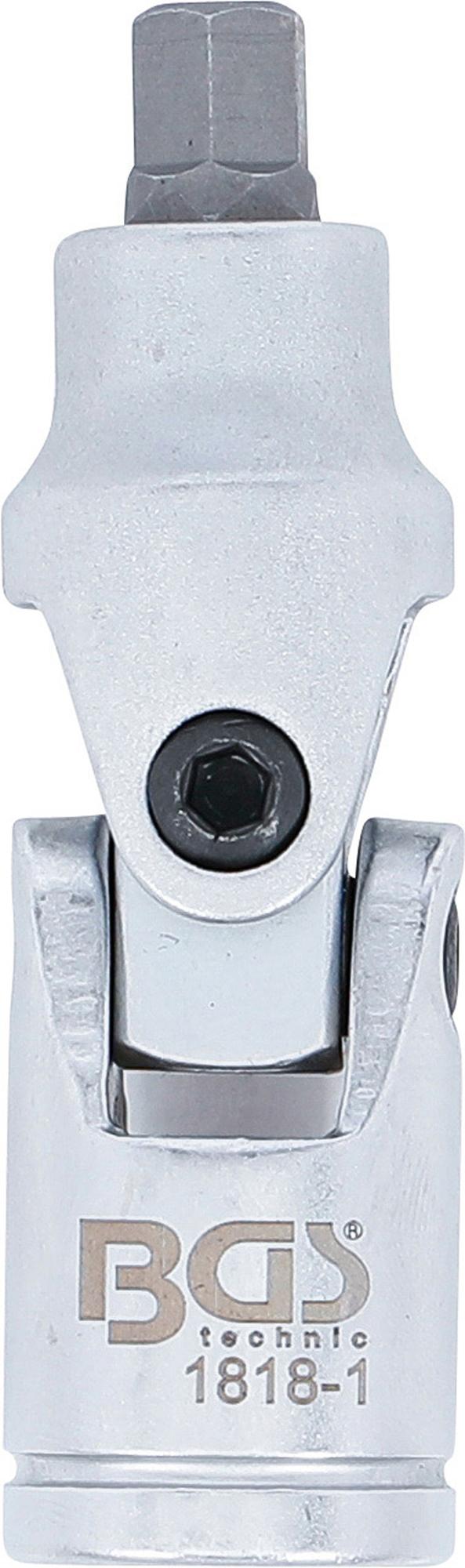 JOINT SOCKET | 10 MM (3/8") DRIVE | INTERNAL HEXAGON 7 MM (1818-1)