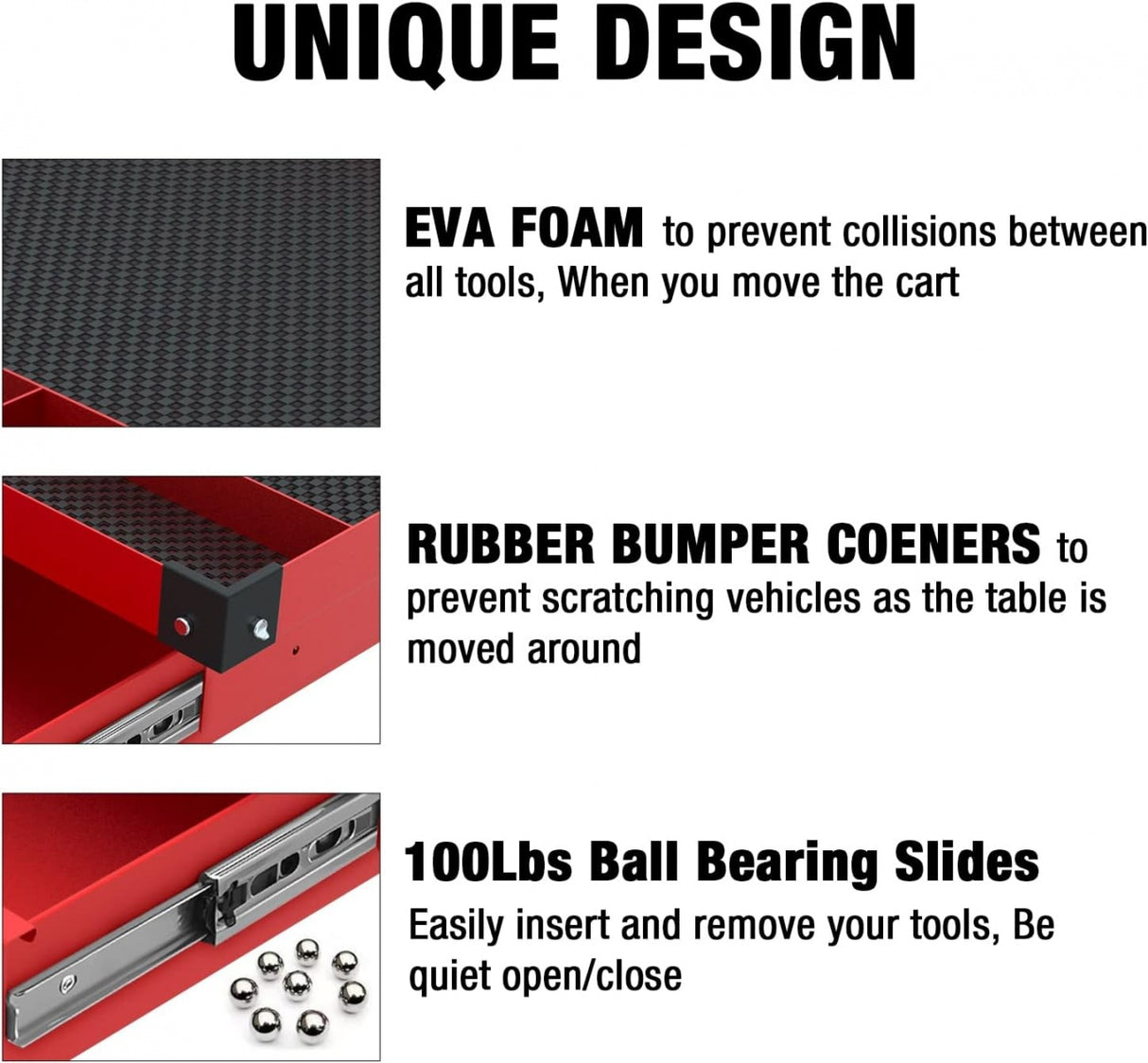 MOBILE ADJUSTABLE TELESCOPIC TABLE | WITH DRAWER (WT001)