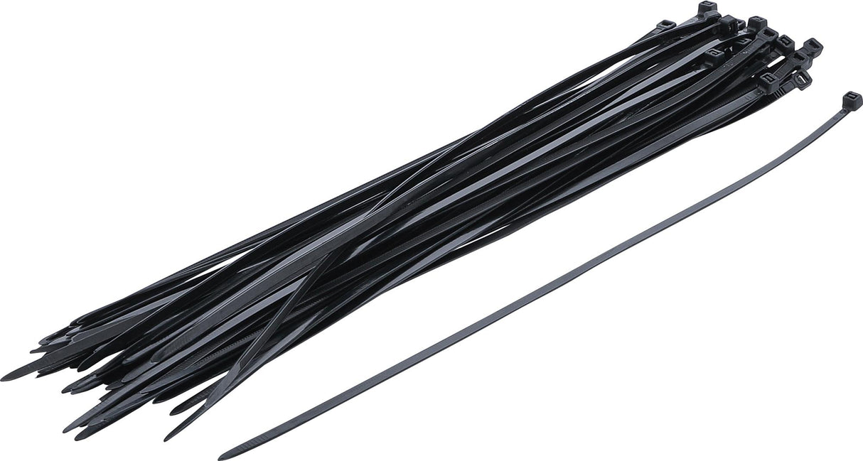 CABLE TIE ASSORTMENT | BLACK | 4.5 X 350 MM | 50 PCS. (80877)
