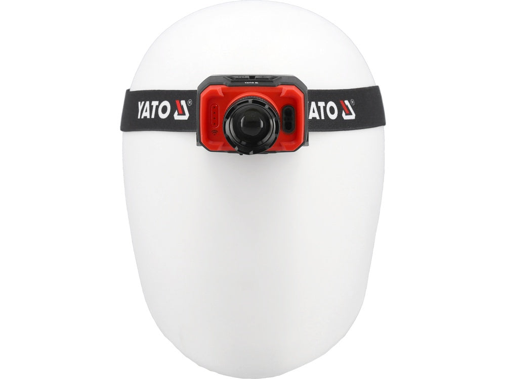 HEADLAMP 600LM RECHARG.,MOTION DETECTOR (YT-085941)