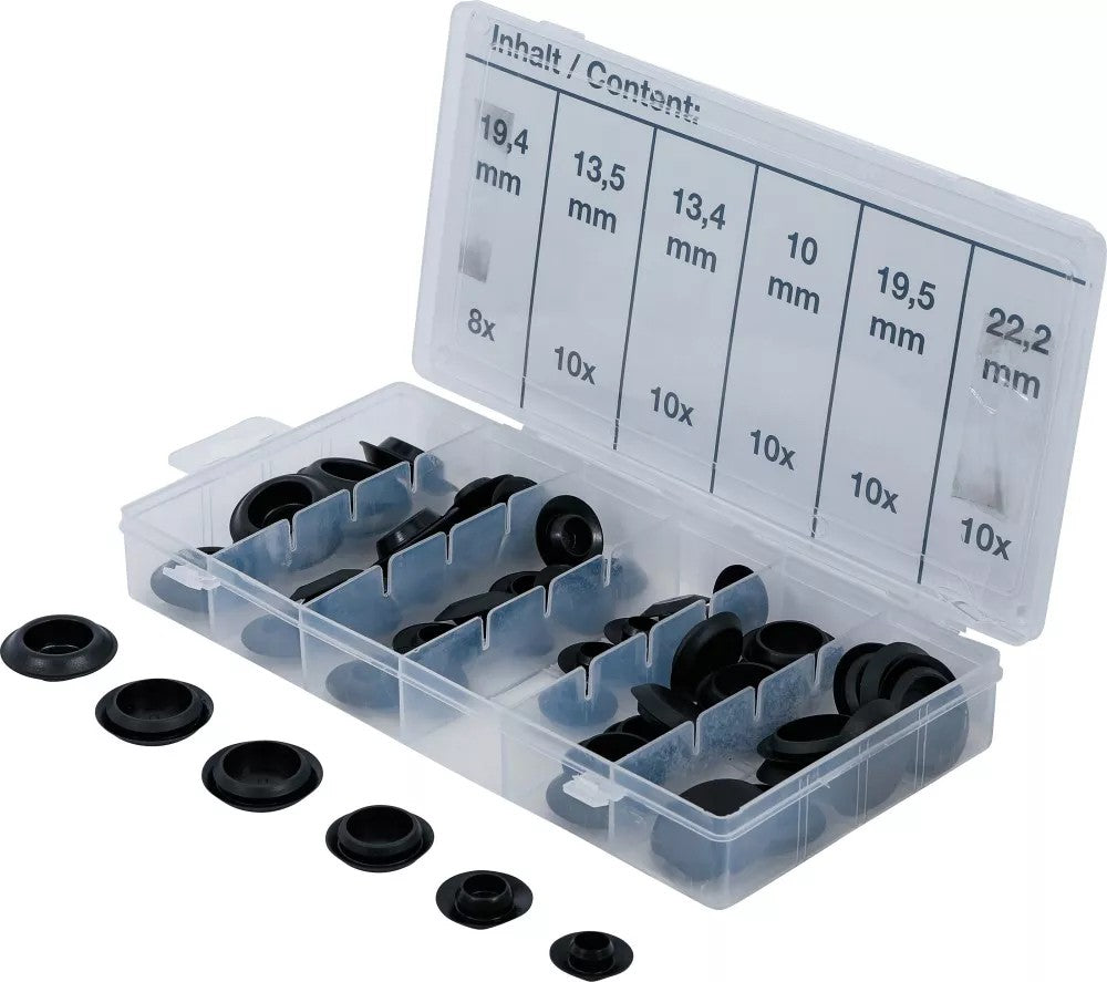 PLASTIC PLUG ASSORTMENT | 58 PCS. (9406)