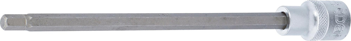 BIT SOCKET | LENGTH 200 MM | 12.5 MM (1/2") DRIVE | INTERNAL HEXAGON 7 MM (4277)