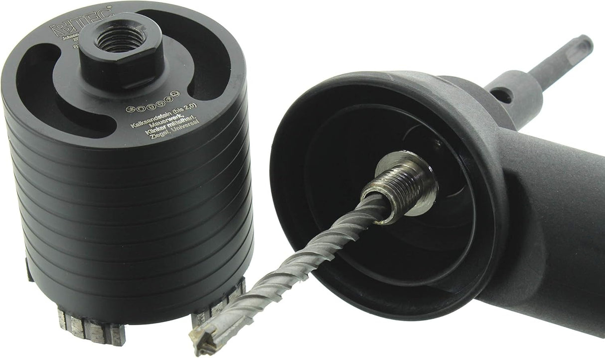 DIAMOND CORE DRILL BIT SET | SDS | 68 - 82 MM | DUST EXTRACTION (SR001)