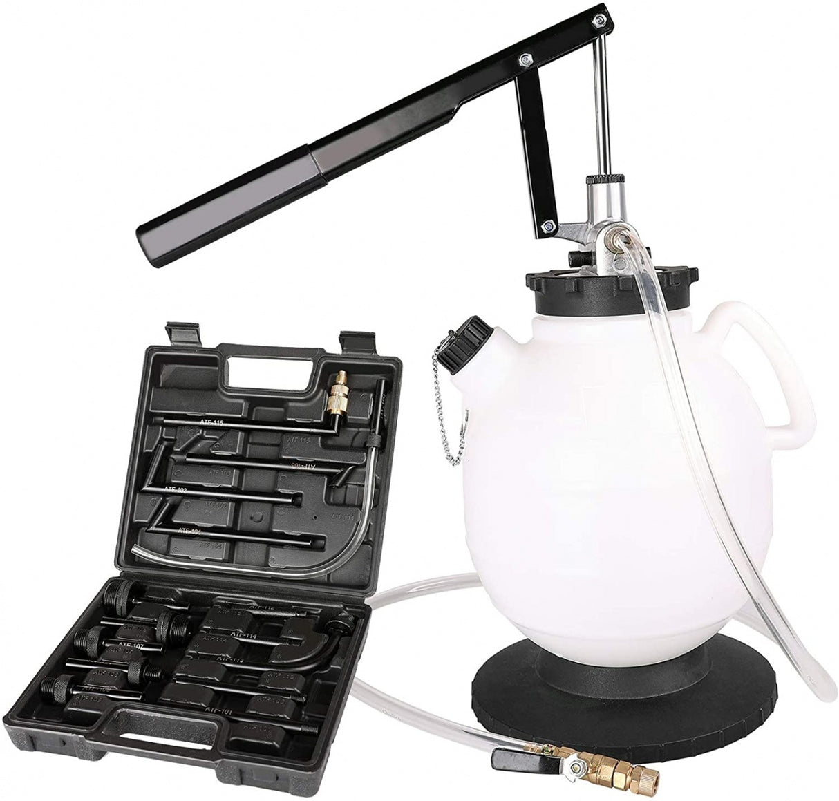 TRANSMISSION FILLING SYSTEM | 7.5 L | 15 PCS. ATF ADAPTERS (SY-7.5)