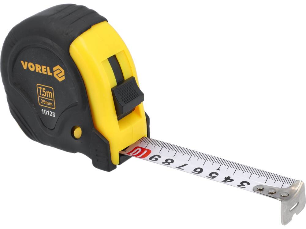 MEASURING TAPE RED-BLACK 7.5MX25MM (10128)