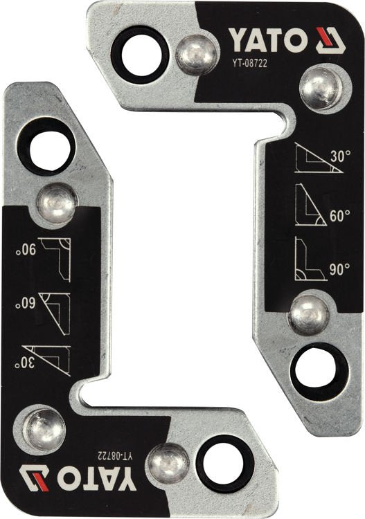 MAGNETIC WELDING HOLDERS SET 2PCS 25KG (YT-08722)