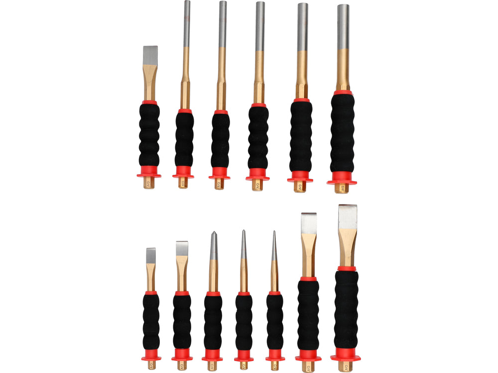 PUNCH AND CHISEL SET | 13 PCS (YT-47139)