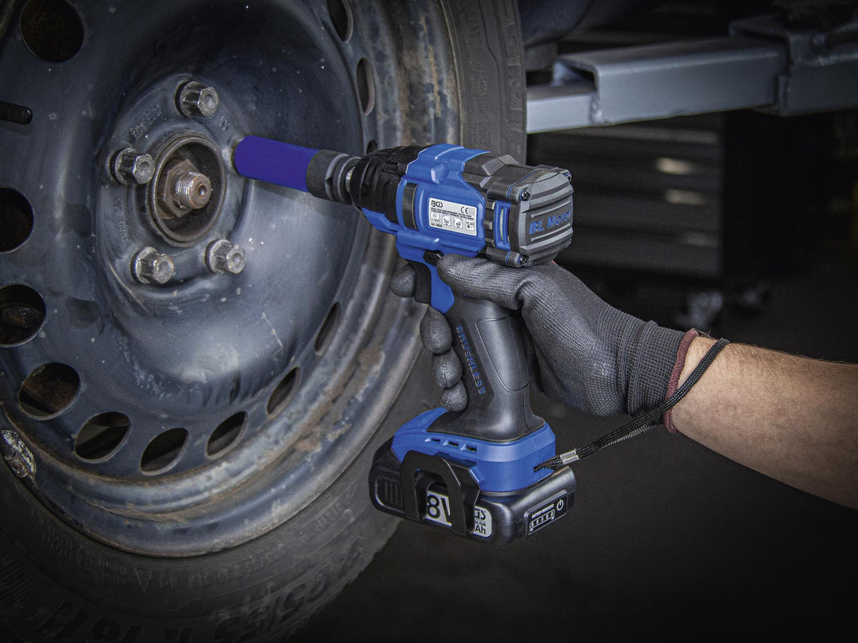 CORDLESS IMPACT WRENCH | EXTRA SHORT | 250 NM | MAX. 2.500 RPM | 18 V (9928)