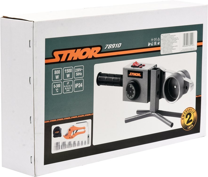 PVC PLASTIC PIPE WELDER 700W/1500W (78910)