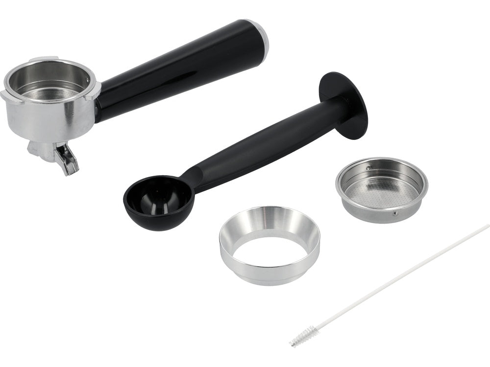 PRESSURE COFFEE MAKER WITH MILK FROTHER AND GRINDER 1350W (68501)