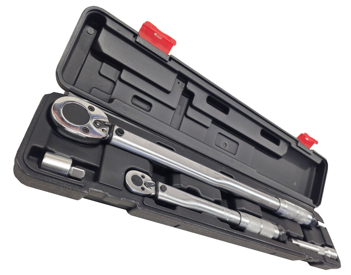 SET OF TORQUE WRENCHES | 6.3 MM (1/4") / 12.5 MM (1/2") | 5 PCS. (TW1412)
