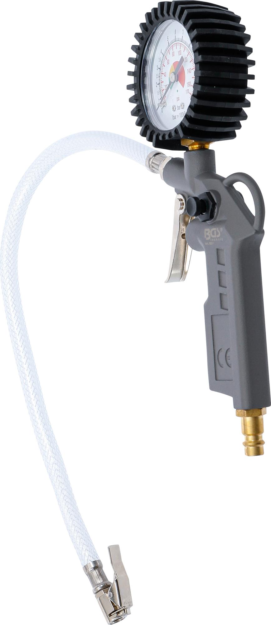 PISTOL-GRIP AIR INFLATOR | 0 - 8 BAR (3201)