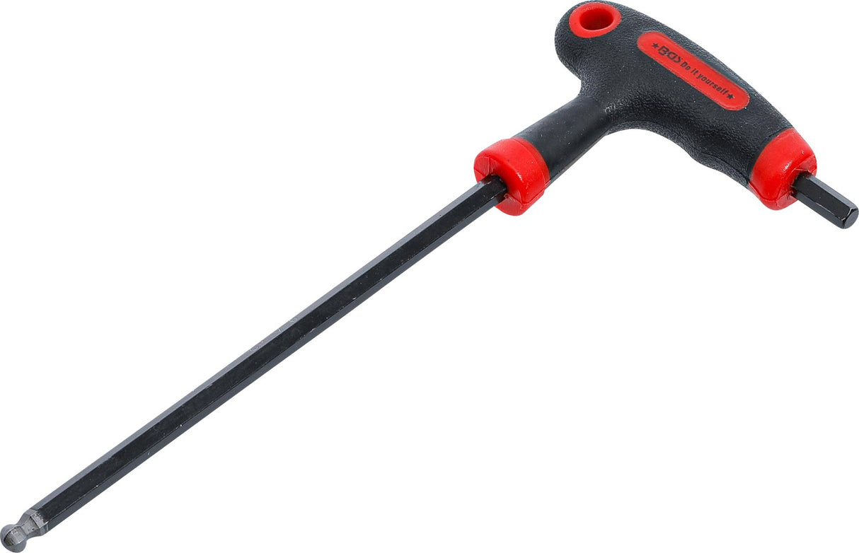 T-HANDLE L-TYPE WRENCH | INTERNAL HEXAGON / INTERNAL HEXAGON WITH BALL HEAD | 6 MM (7882-6)