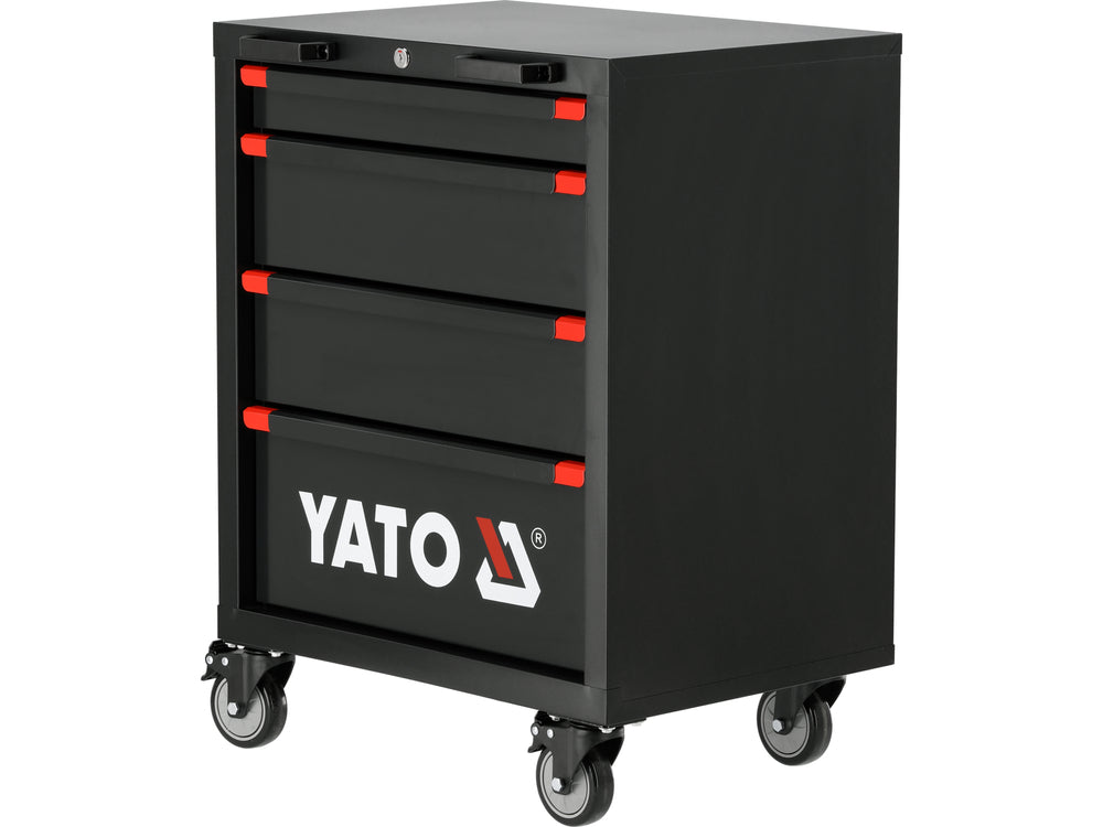 WORKSHOP CABINET ON WHEELS | WITH 4 DRAWERS | 63.5 X 45.7 X 84.0 CM (YT-08963)