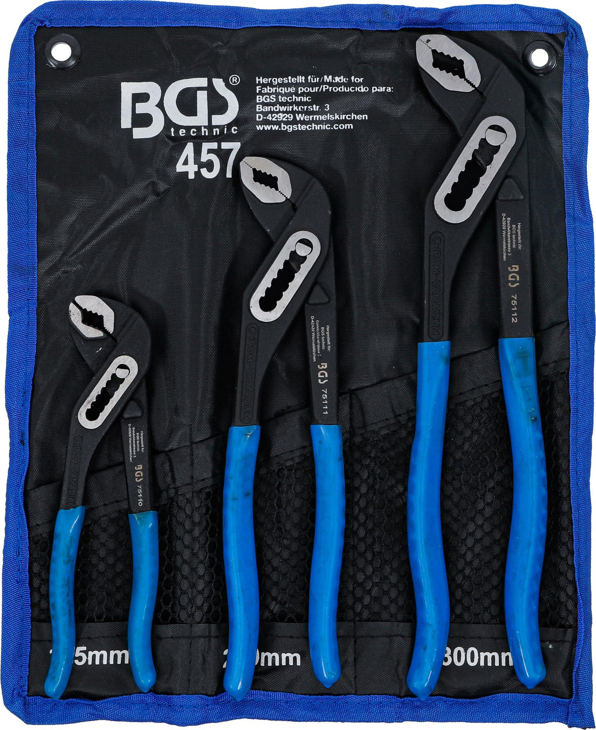 WATER PUMP PLIERS SET | 3 PCS. (457)