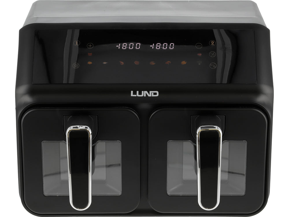 AIR FRYER 2200W 4L+4L BLACK (67563)
