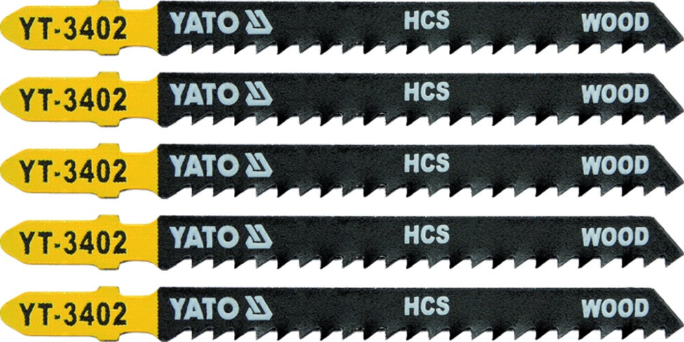 JIG SAW BLADE FOR WOOD TYPE T 8TPI 5PCS (YT-3402)