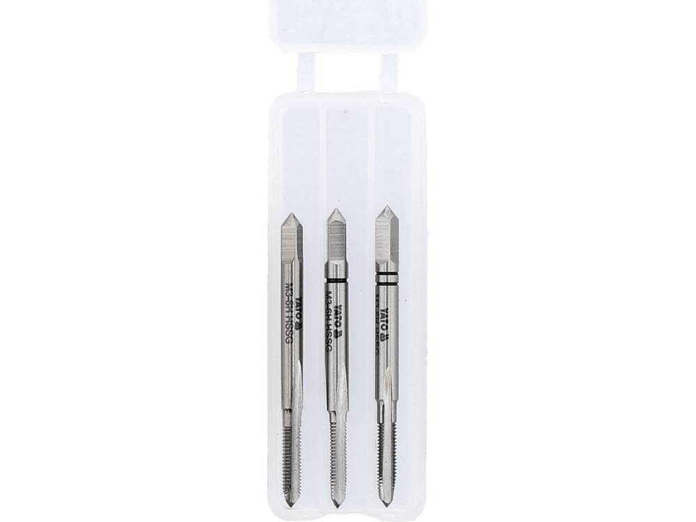 HAND TAP M3 / 3PCS HSS M2 (YT-2930)