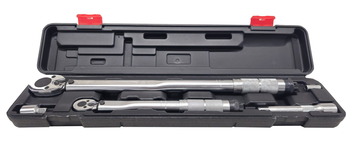 SET OF TORQUE WRENCHES | 6.3 MM (1/4") / 12.5 MM (1/2") | 5 PCS. (TW1412)