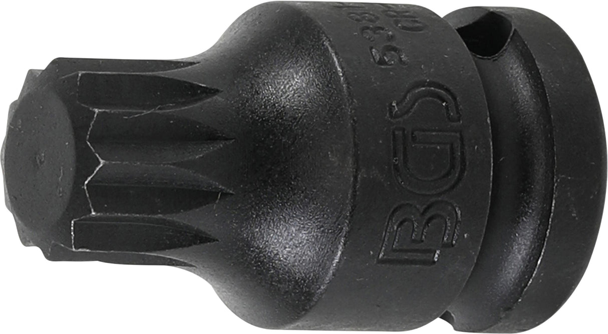 IMPACT BIT SOCKET | 12.5 MM (1/2") DRIVE | SPLINE (FOR XZN) M16 (5381-M16)