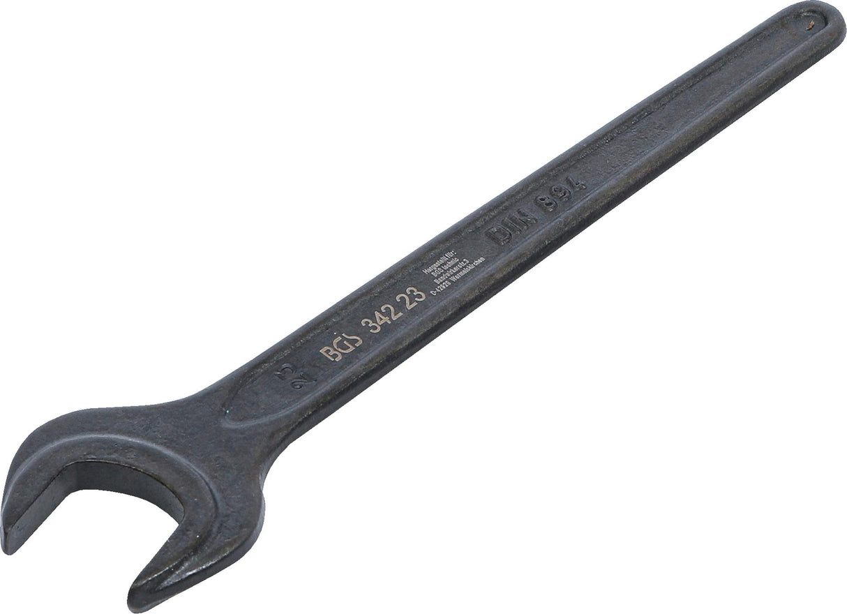 SINGLE OPEN END SPANNER | DIN 894 | 23 MM (34223)