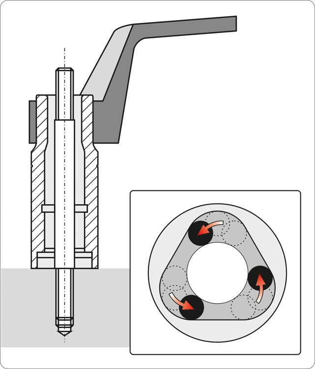 SCREW AND STUD EXTRACTOR SET 17 PCS (YT-06033)