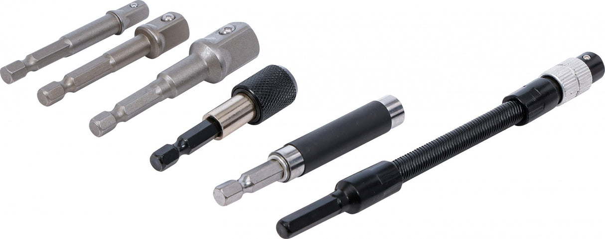 ELECTRIC DRILL BIT EXTENSIONS AND ADAPTERS SET | 6 PCS (20819)