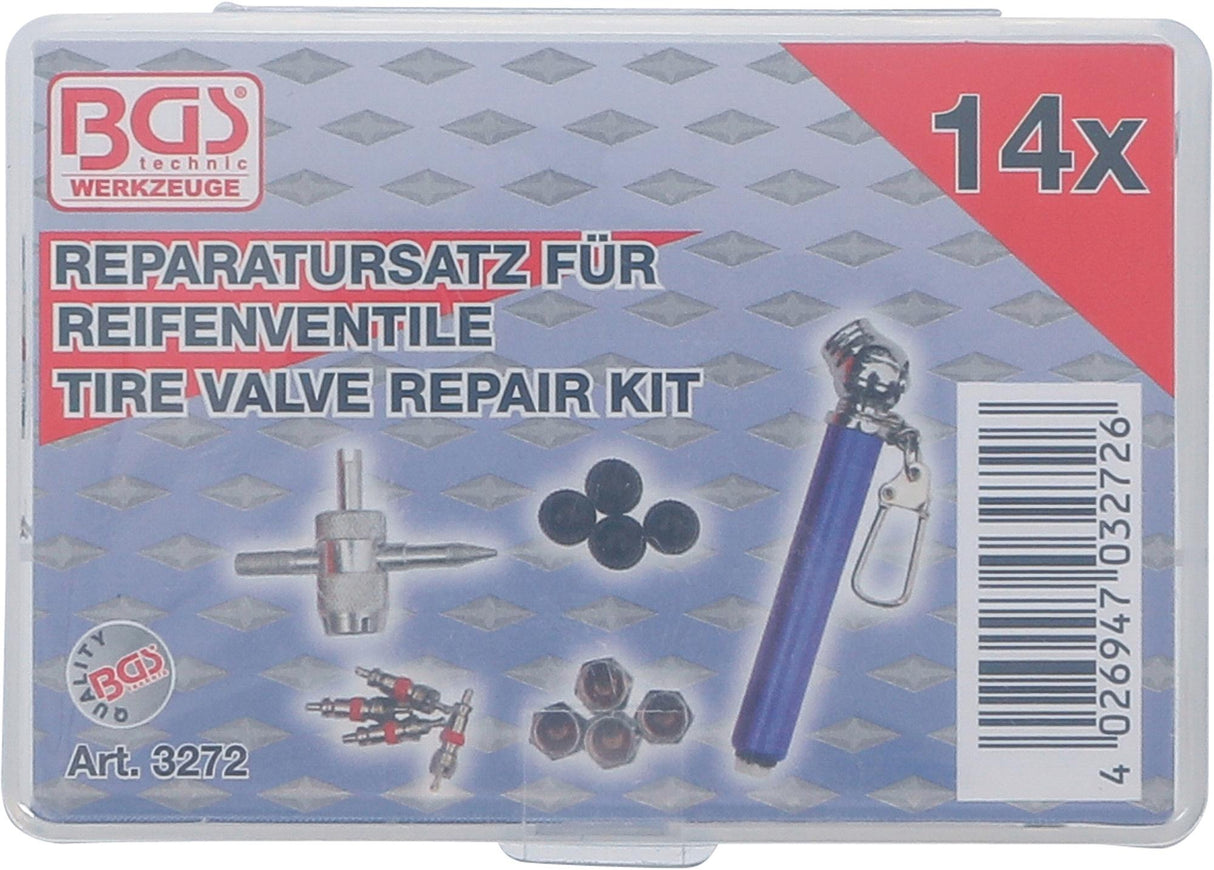 TYRE VALVE REPAIR KIT | 14 PCS. (3272)