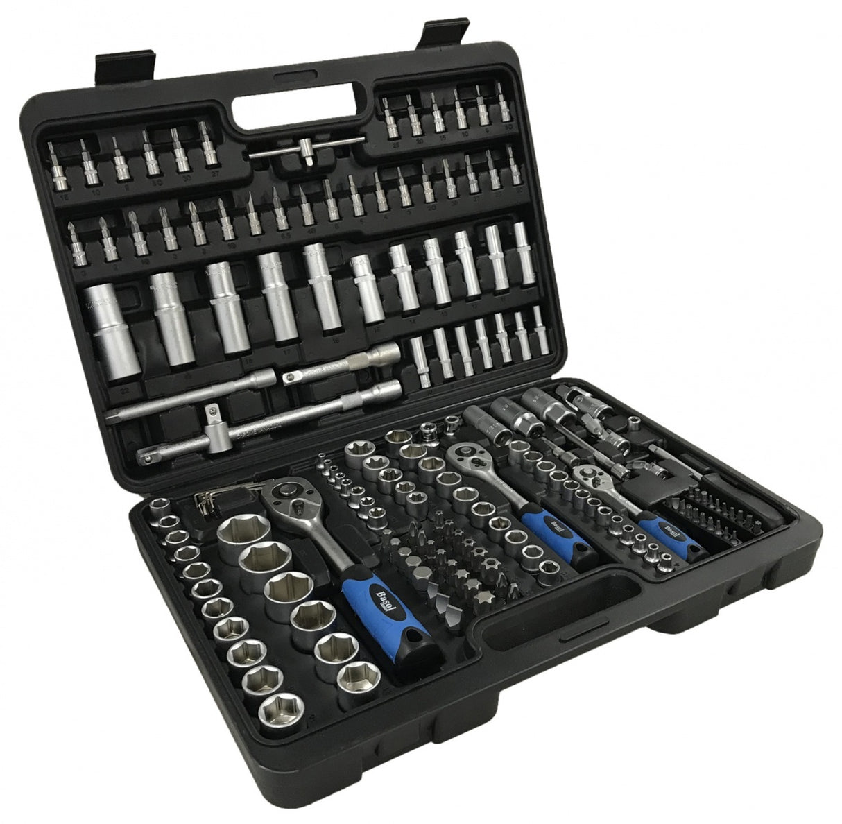 TOOL SET | 6.3 MM (1/4") / 10 MM (3/8") / 12.5 MM (1/2") | 173 PCS. (BS121173)